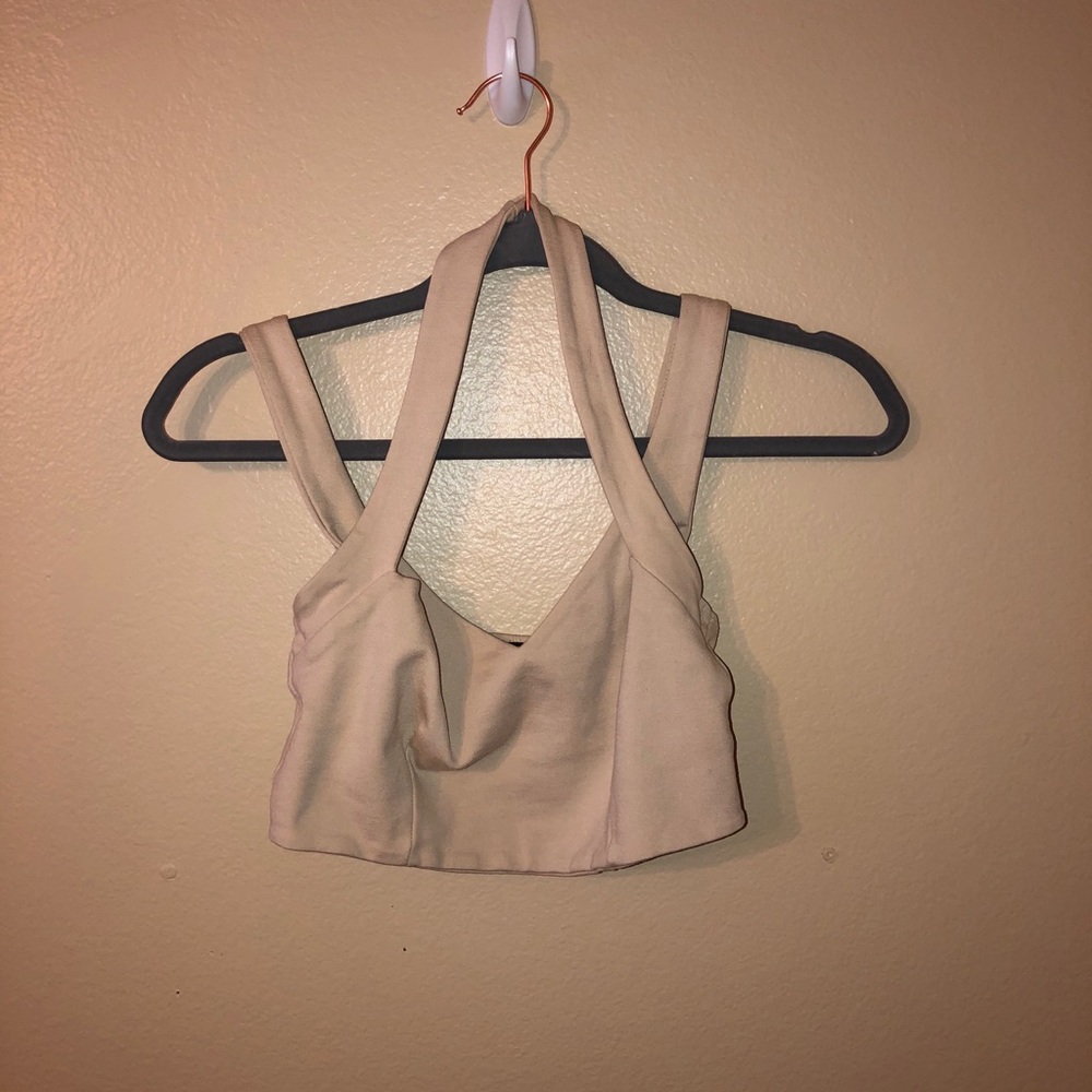 Lulus - two piece nude set